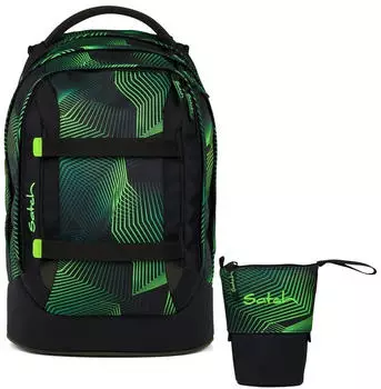 Satch Pack Set mit Pencil Slider Seismic Green