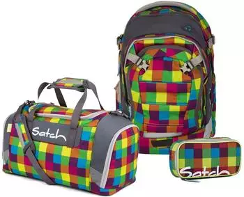 Satch Match Set mit Sporttasche und Schlamperm&auml;ppchen Beach Leach