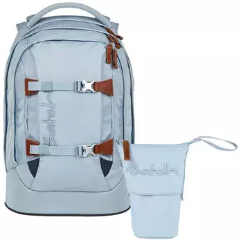 Satch Pack Set mit Pencil Slider Nordic Ice Blue