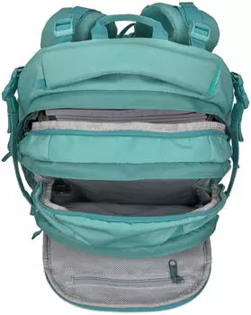 Lässig Bold Origin Aqua – Zwei Hauptfächer und organisierte Innenfächer für strukturiertes Packen