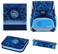 Herlitz 400205561, Herlitz Schulranzen Loop Plus Dolphin Ride