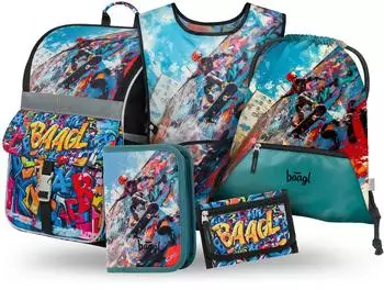 Baagl Zippy Set 5-teilig Skatepark