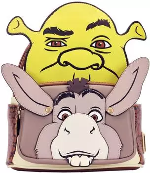 Loungefly DreamWorks Shrek & Donkey Mini-Rucksack Cosplay (DWBK0001)