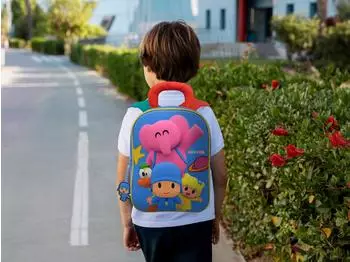 CyP Brands Pocoyo Rucksack, mehrfarbig, Vorschule (MC21-04PY)