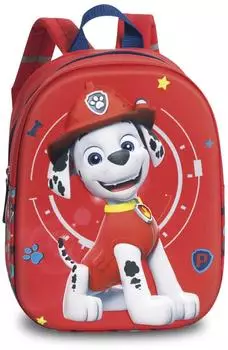 Fabrizio Paw Patrol 3D Kinderrucksack, rot, 6L (20630-0200)