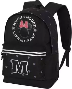 Disney Minnie Mouse Symbol Silver HS Rucksack, Kinder