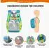 LuxusKollektion Kinder-Wanderrucksack 10L wasserdicht mit Brustgurt