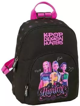 Safta K-Pop Demon Hunters Mini-Rucksack, schwarz, Kinder (642675846)