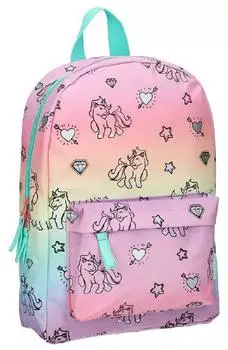 Rarewaves Milky Kiss Kindergartentasche Regenbogen und Einh&ouml;rner