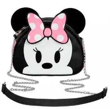 Disney Heady Schultertasche M, Minnie Maus, unisex (04659)