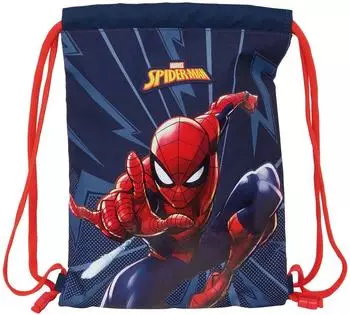 Safta Spider-Man Blue City Turnbeutel Junior 34cm (612643855)