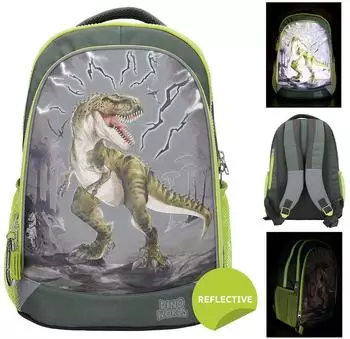 Depesche Dino World Schulrucksack REFLECTOR bunt (0011759)