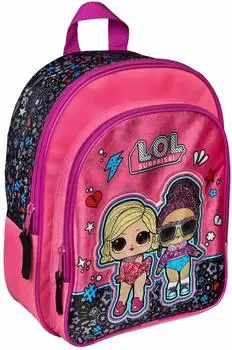 Undercover LOL Surprise Rucksack mit Vortasche, pink (LOLO7601)