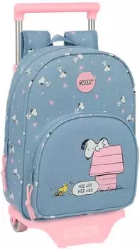 Safta Snoopy Trolley-Rucksack 10l blau Kinder (612639020-UNIT)