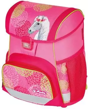 Herlitz Loop Schulrucksack "Blühendes Pferd" 16L, unisex (50039562)