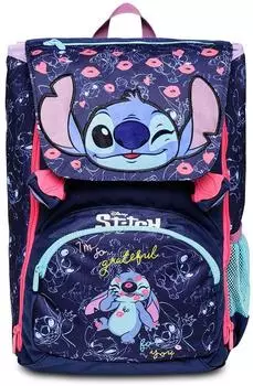 Seven Stich My Alien Pal Schulrucksack erweiterbar, blau, 28L (20H302301-550)