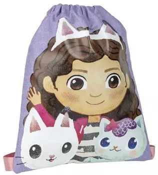 CERD&Aacute; LIFE'S LITTLE MOMENTS Gabby's Dollhouse Turnbeutel lila, 27x33cm (2100005131)