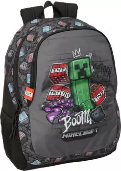 Safta Minecraft Graffiti Kinder-Rucksack 23l (M665)
