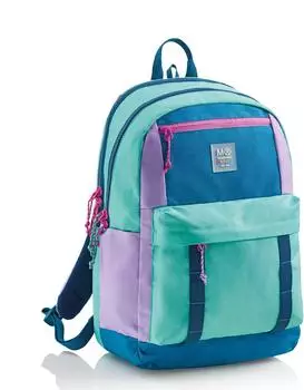 Miquelrius Rider Purple Schulrucksack 3 F&auml;cher, recyceltes Polyester, 28L (MR19341)