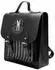 Blue Sky Studios Nevermore Satchel-Rucksack, schwarz, 31cm (WD719427)