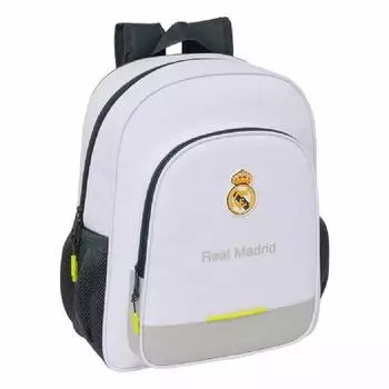 Safta Real Madrid 25/26 Rucksack wei&szlig;, Kinder, 15l (M640)