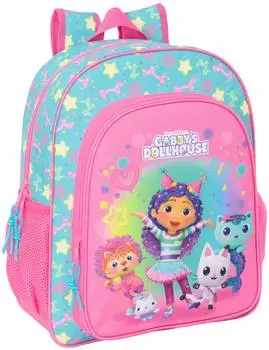 Safta Gabby's Dollhouse Confetti Rucksack 15l, blau/rosa, Kinder (612527640)