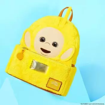 Loungefly Teletubbies Laa-Laa Mini-Rucksack, gelb, 26cm