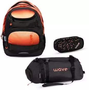 Wave Infinity Move Schulrucksack-Set 3-tlg., sand