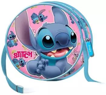 Karactermania Lilo and Stitch runde Mini-Umh&auml;ngetasche, Kinder, 18,5x18,5cm (09218)