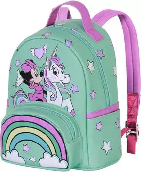 Karactermania Minnie Mouse Rucksack 5l, gr&uuml;n, Kinder (09837)