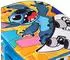 Disney Lilo & Stitch kleiner 3D-Rucksack, Skater, gelb (07028)