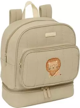 Safta Preschool Lion Lunchbag beige, Kinder, 22x27x10cm (642656233)