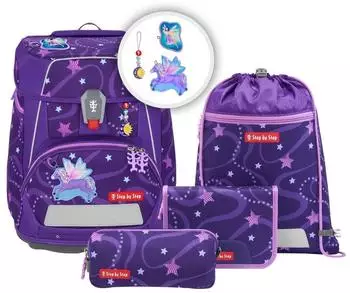 Step by Step Space Schulranzen-Set 5-teilig (Pegasus Emily)