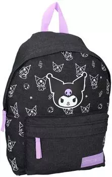 VadoBag Kuromi Denim Revival Kinderrucksack 37x25,7x12cm