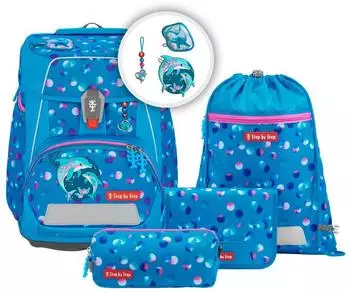 Step by Step Space Schulranzen-Set 5-teilig (Dolphin Finja)
