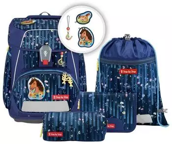 Step by Step Space Schulranzen-Set 5-teilig (Horse Mila)