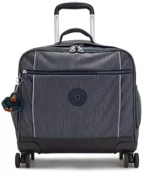 Kipling New Storia Schultrolley 4 Rollen, Laptopfach, marineblau