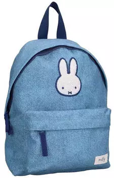VadoBag Miffy Cute Happens Schulrucksack, blau, Polyester (040-02266)