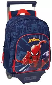 Safta Spider-Man Rucksack mit Rollen 10l, 27x33x10cm (142892875)