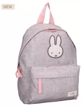 VadoBag Miffy Cute Happens Schulrucksack, rosa, Polyester (040-02265)