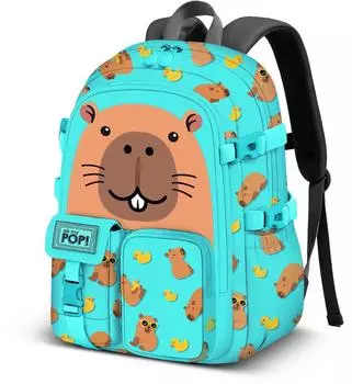 Karactermania Oh My Pop! Capy Haru Rucksack 16l, 40x27x15cm (142802415)