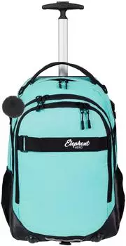 Elephant Hero Signature Schultrolley Turquoise Black Solid