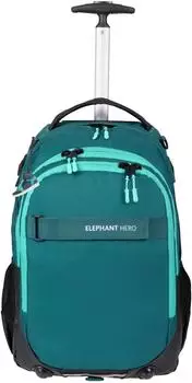 Elephant Hero Signature Schultrolley Petrol Turquoise Solid