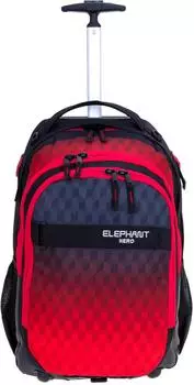 Elephant Hero Signature Schultrolley Red Cube