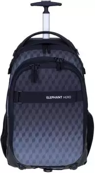 Elephant Hero Signature Schultrolley Black Cube