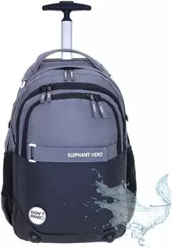 Elephant Hero Signature Schultrolley Color Block Black Anthracite