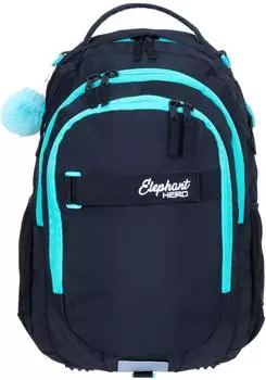 Elephant Hero Signature School Backpack Tiff Turquoise