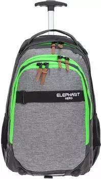 Elephant Hero Signature Schultrolley Two Tone Grey Green