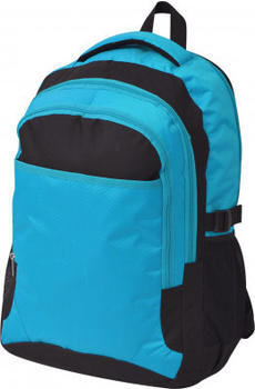 vidaXL School Backpack 40 L black/blue