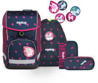 Ergobag ERG-CSE-003-9Y3, Ergobag Cubo Schulranzen-Set Schubi Dub&auml;r (5-tlg.) Lila